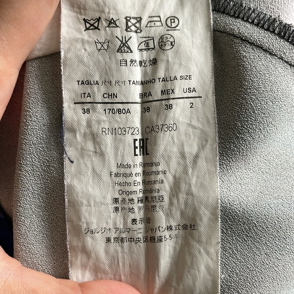 Armani Collezioni Geometric Top - Picture 10 of 11